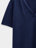Camiseta Básica Cuello Pico