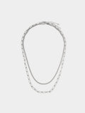 Set De Collares De Eslabones - Acero Inoxidable