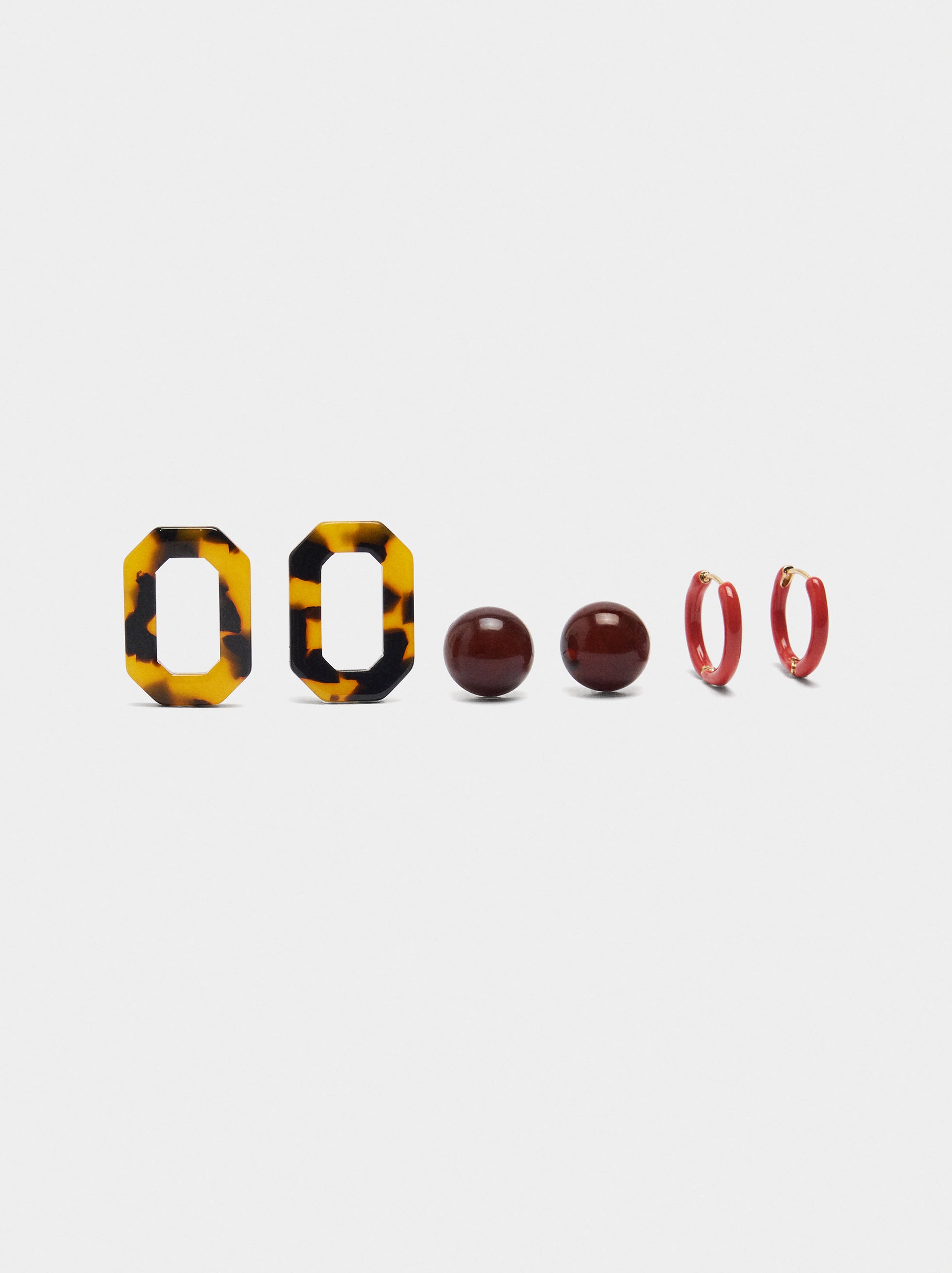 Set De Pendientes Efecto Carey