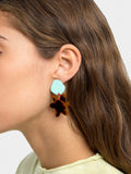 Pendientes De Estrella Efecto Carey