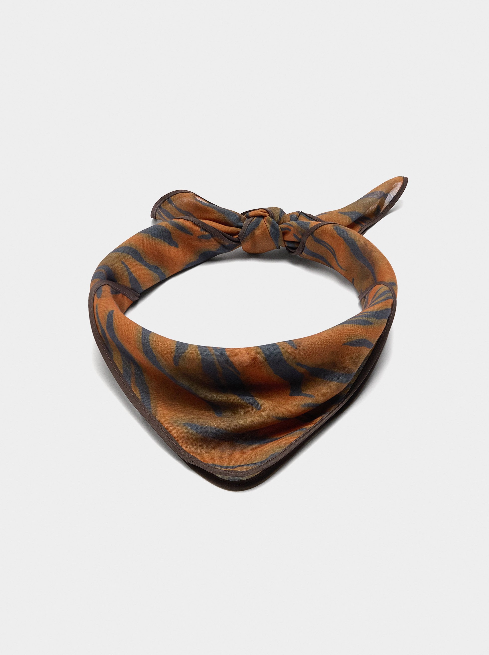 Pañuelo Multifuncional De Estampado Animal
