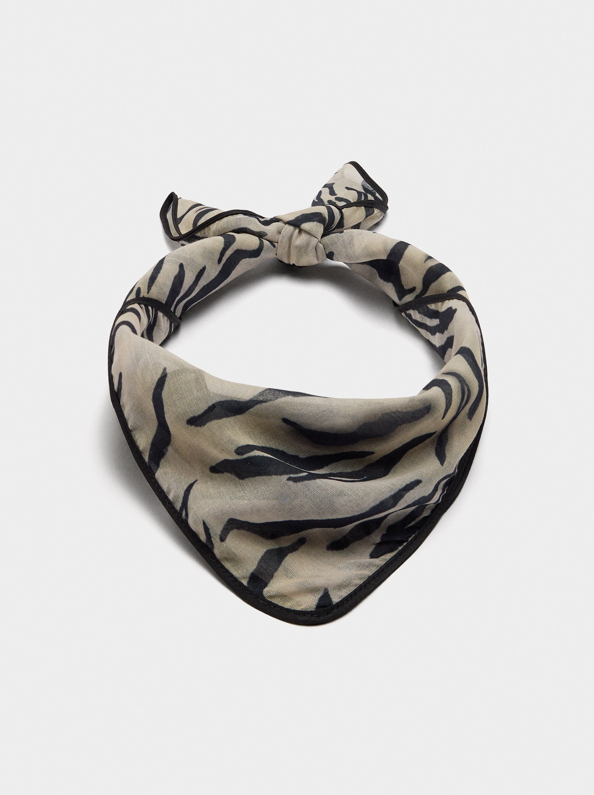 Pañuelo Multifuncional De Estampado Animal