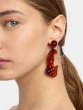 Pendientes Maxi Tigre De Resina
