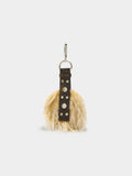 Llavero Charm Monedero Efecto Pelo