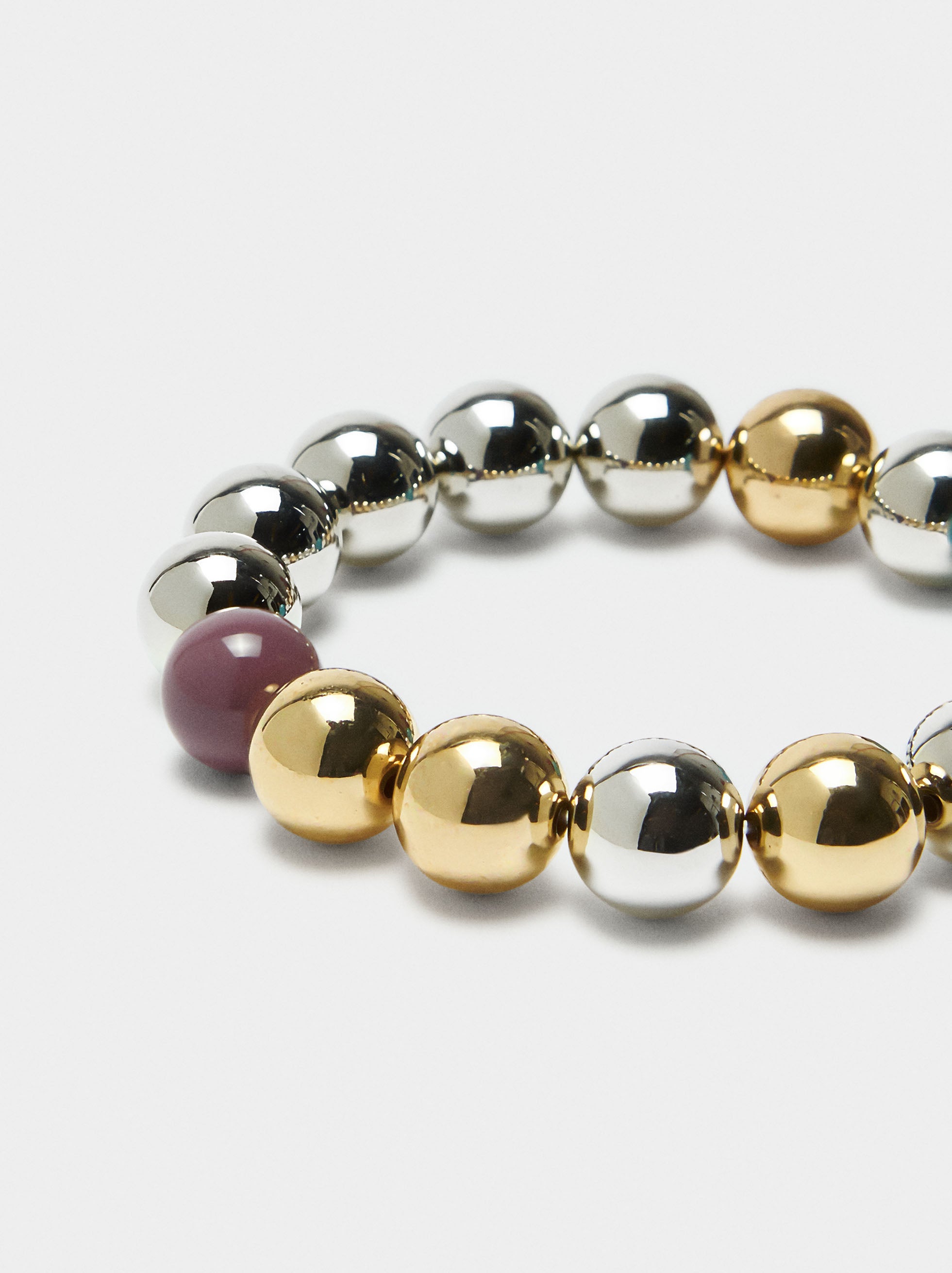 Pulsera Elástica De Abalorios