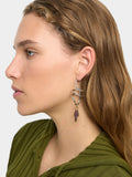 Pendientes Espiral Colgantes De Esmalte