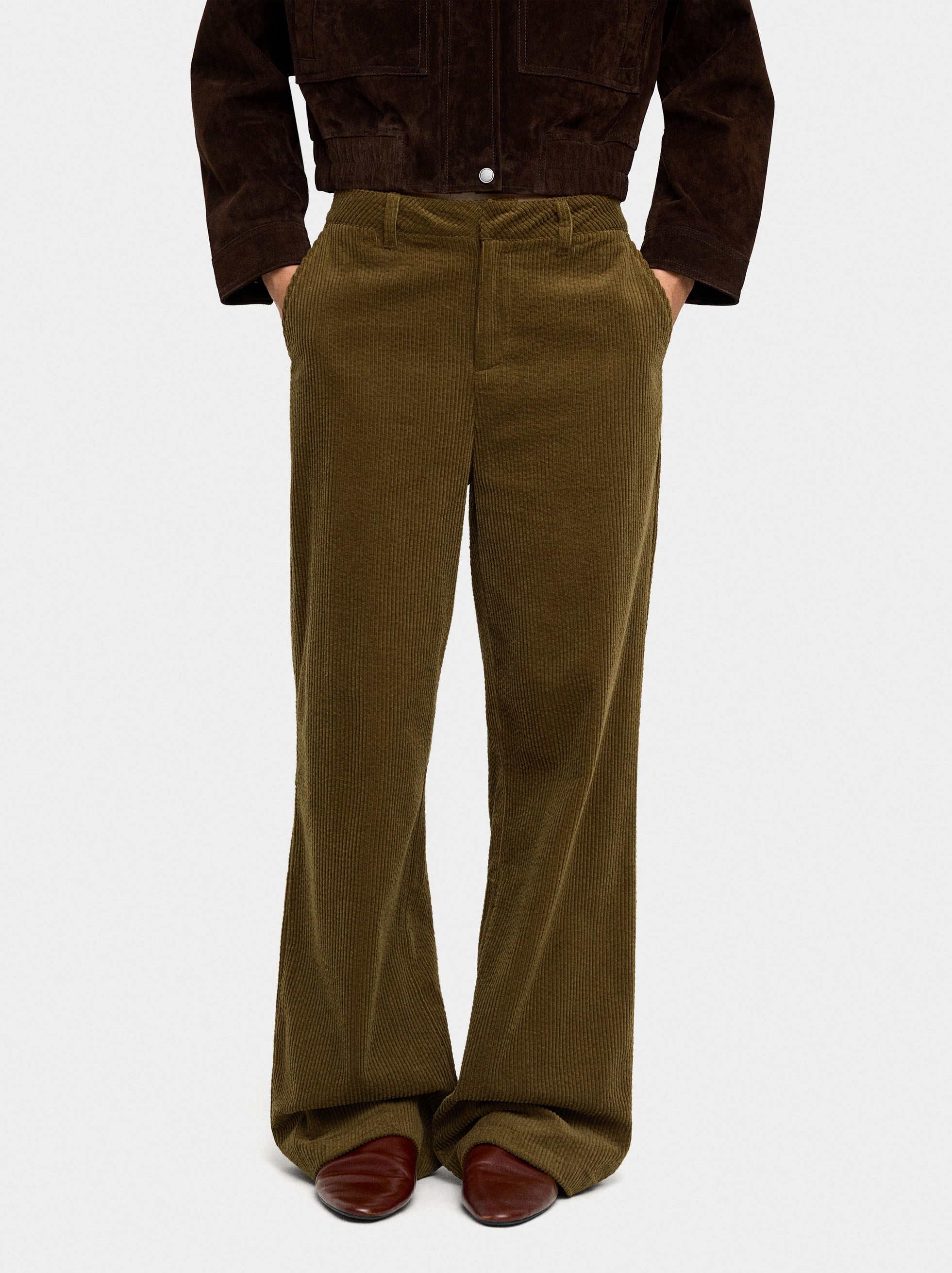 Pantalón De Pana 100% Algodón
