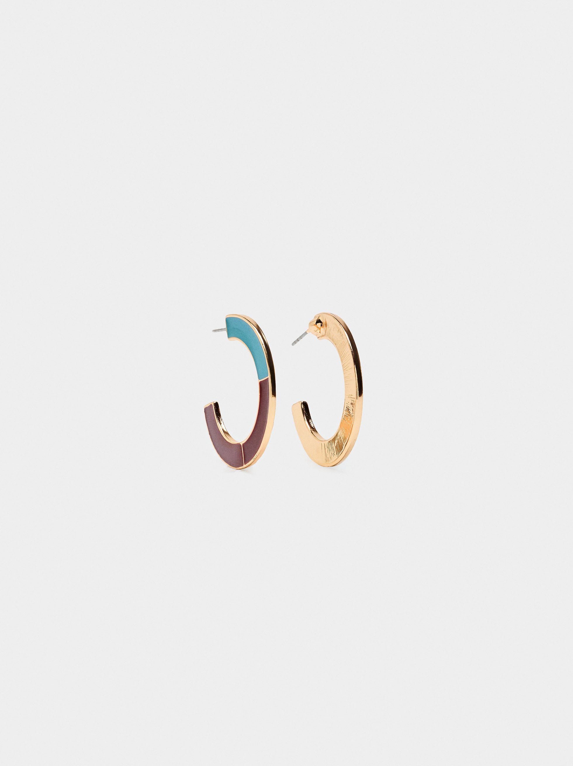 Aros Abiertos Con Esmalte