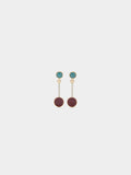 Pendientes Largos De Esmalte