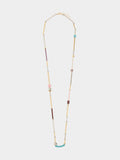 Collar Largo Con Esmalte