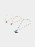 Set De Collares De Eslabones Corazón