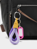 Mochila De Nylon Con Colgante