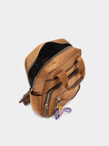 Mochila De Nylon Con Colgante