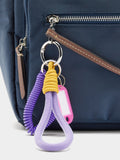 Mochila De Nylon Con Colgante