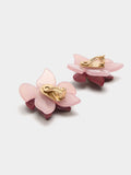 Pendientes De Flor De Resina