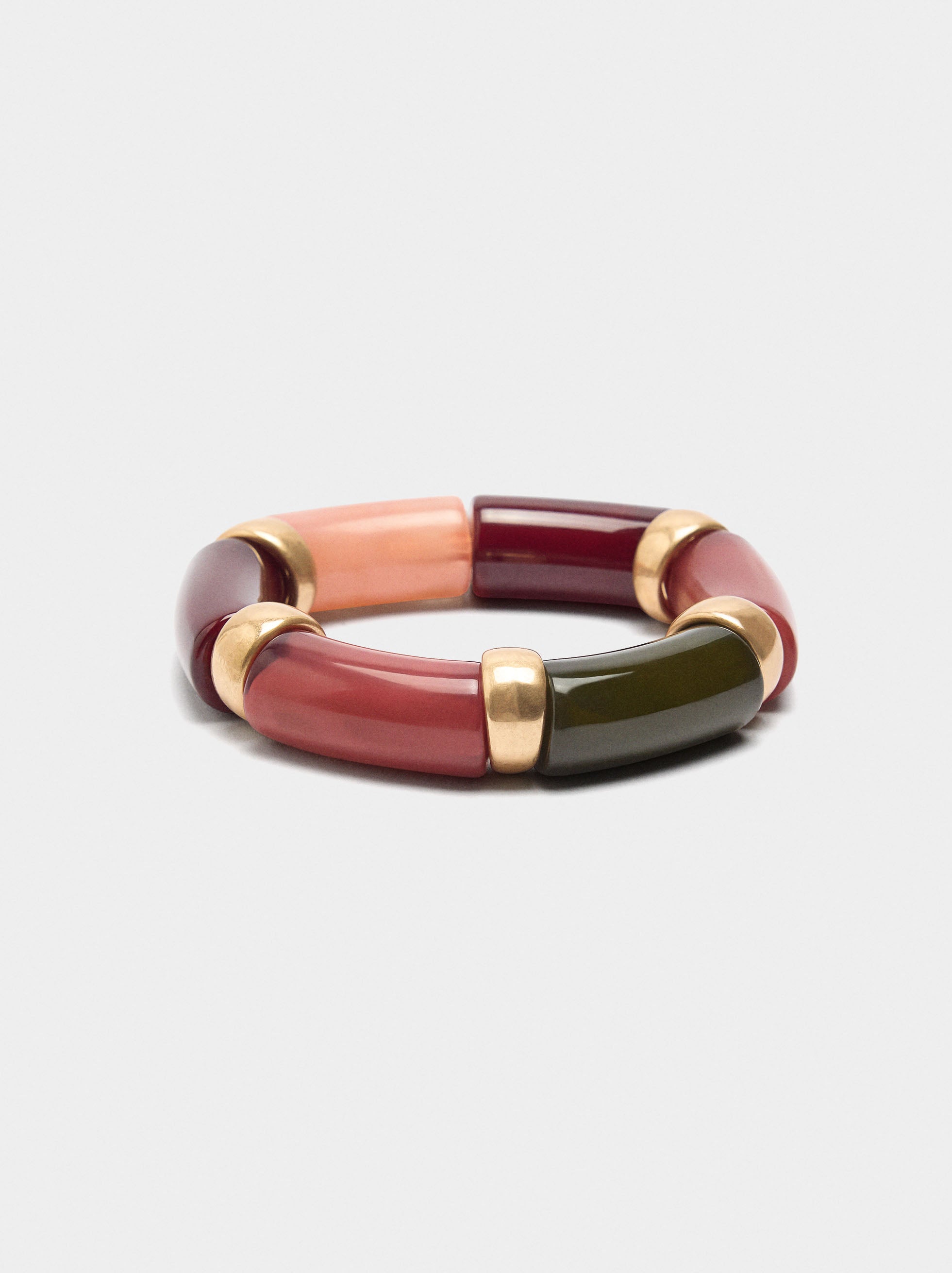 Pulsera Elástica Efecto Piedra