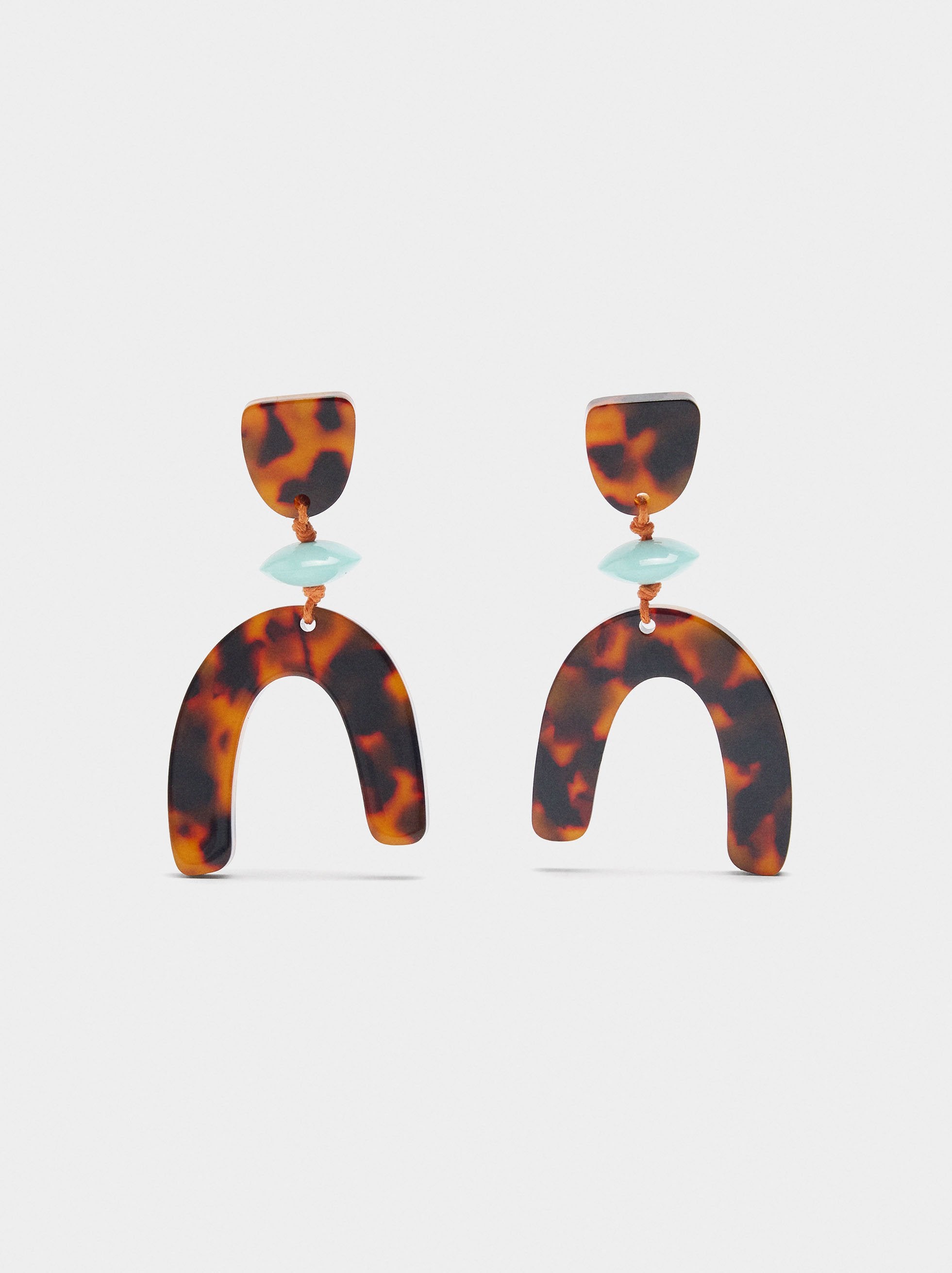 Pendientes De Arco Efecto Carey