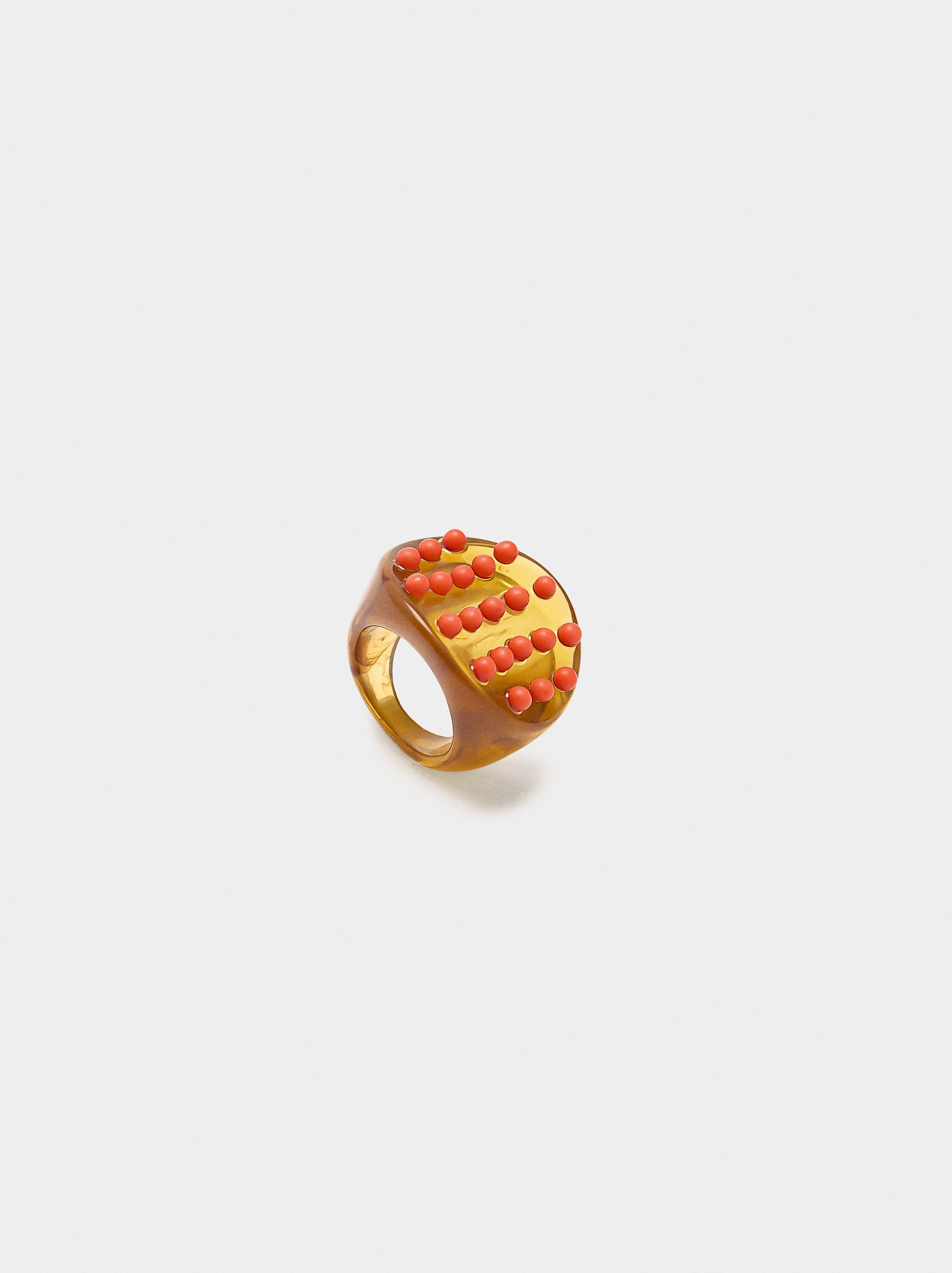 Anillo Maxi Con Esferas