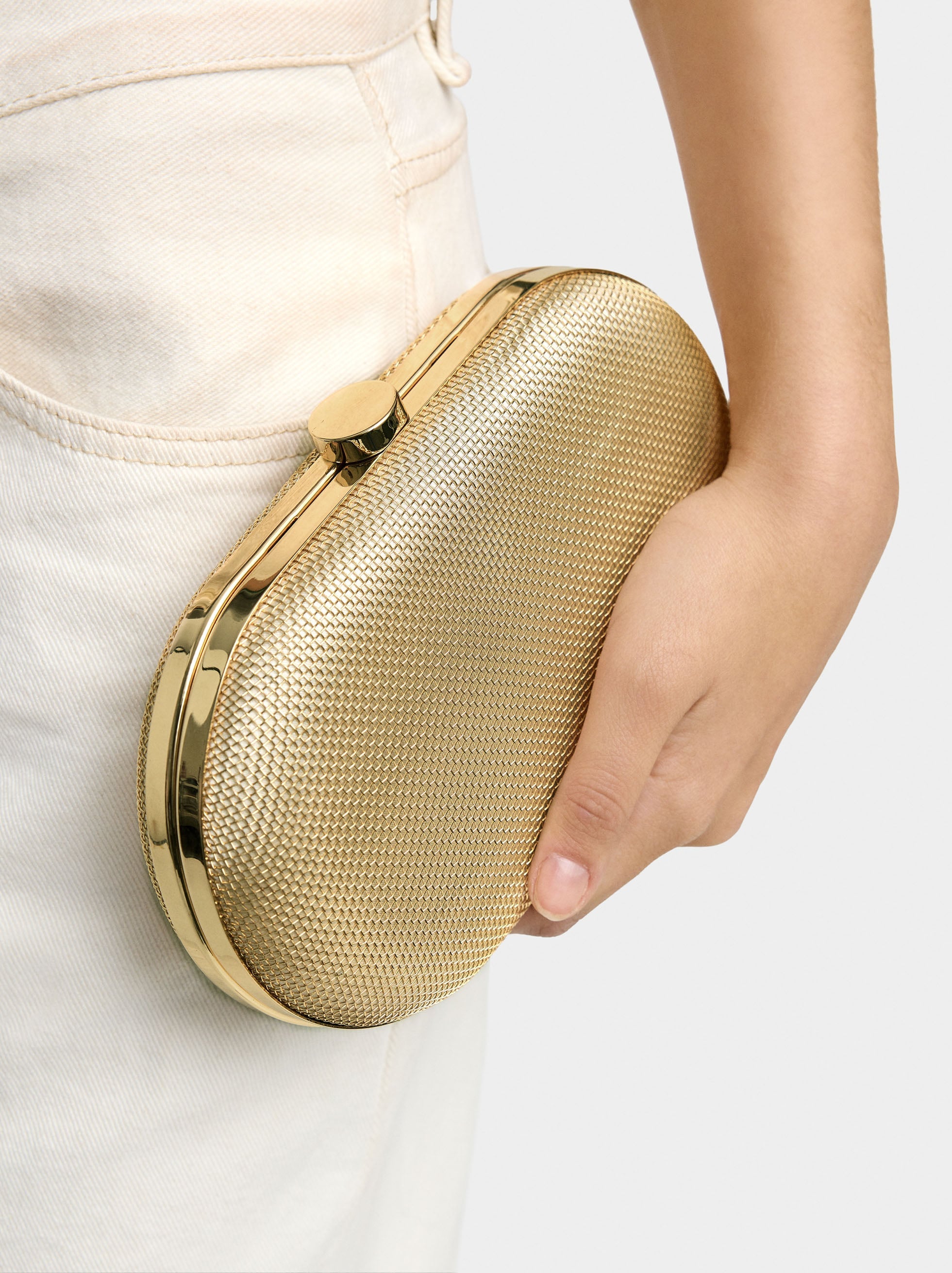 Clutch De Fiesta Ovalado