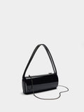 Clutch De Fiesta Cilíndrico Charolado