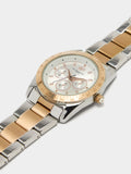 Reloj De Pulsera De Acero Inoxidable Bicolor