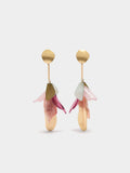Pendientes Largos De Pétalos