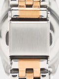 Reloj De Pulsera De Acero Inoxidable Bicolor
