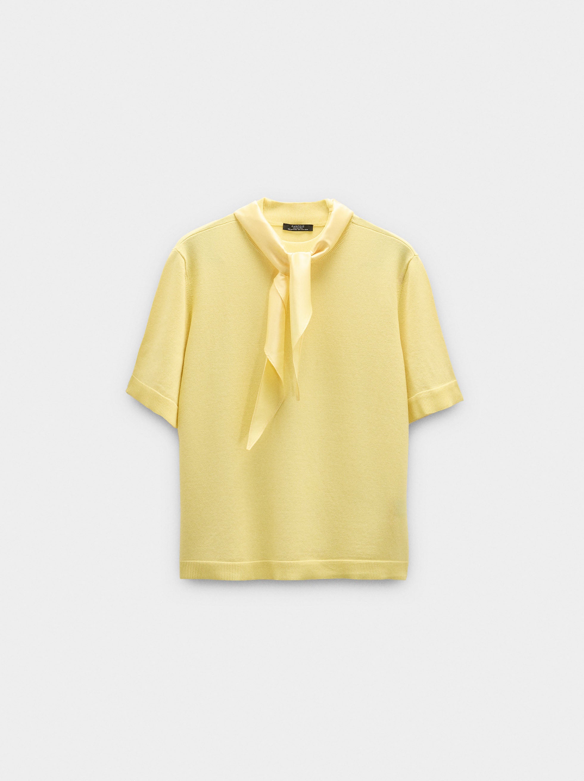 Jersey De Punto Con Pañuelo