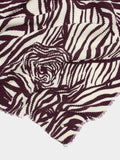 Pañuelo Estampado Con Textura