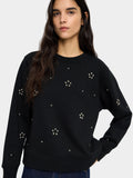Sudadera De Algodón Con Aplicaciones
