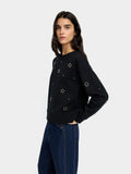 Sudadera De Algodón Con Aplicaciones