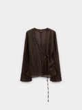 Blusa Efecto Arrugado