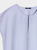 Blusa Con Pespunte 100% Lyocell