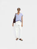 Blusa Con Pespunte 100% Lyocell