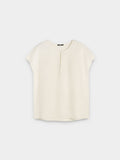 Blusa Con Pespunte 100% Lyocell