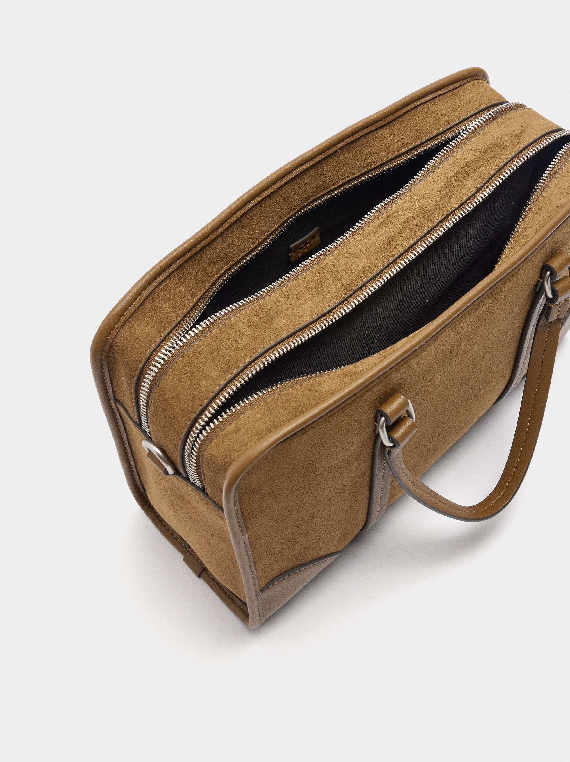 Bolso Tote Con Efecto Piel Y Asa Para El Hombro