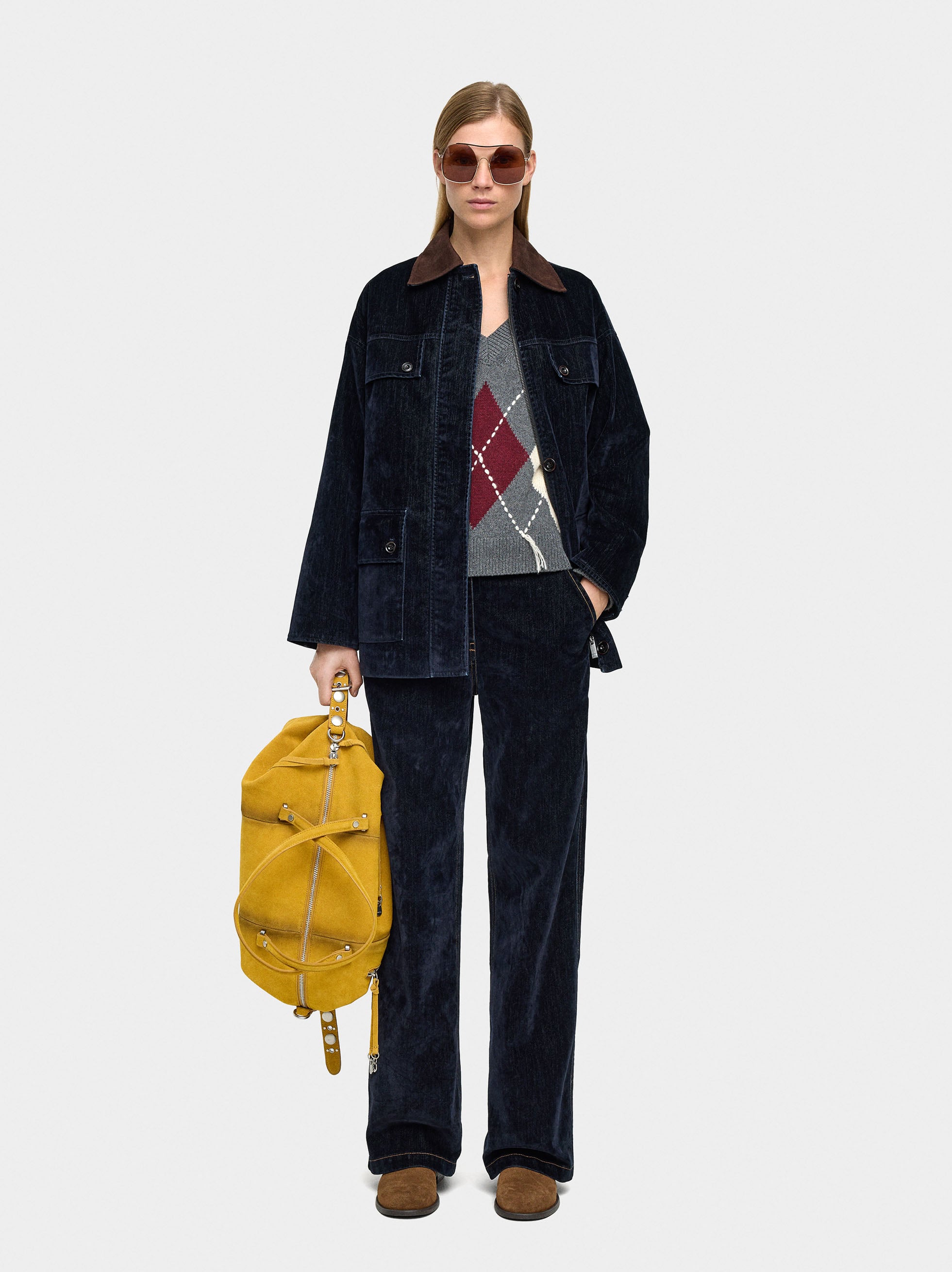 Pantalón Vaquero Efecto Terciopelo