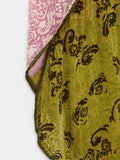 Vestido Asimétrico Contraste
