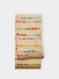 Pañuelo Estampado De Rayas Multicolor