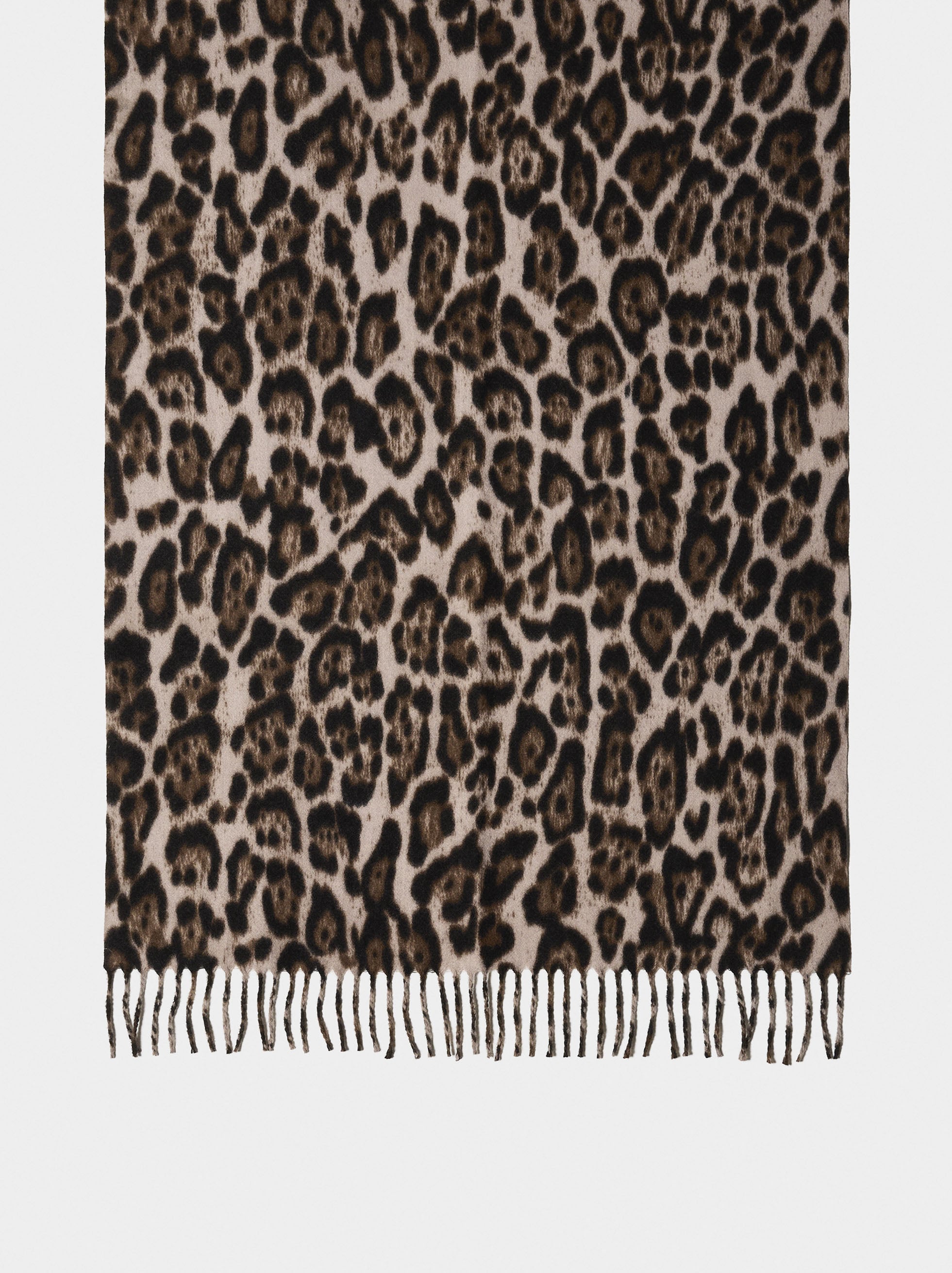 Bufanda Estampado De Animal