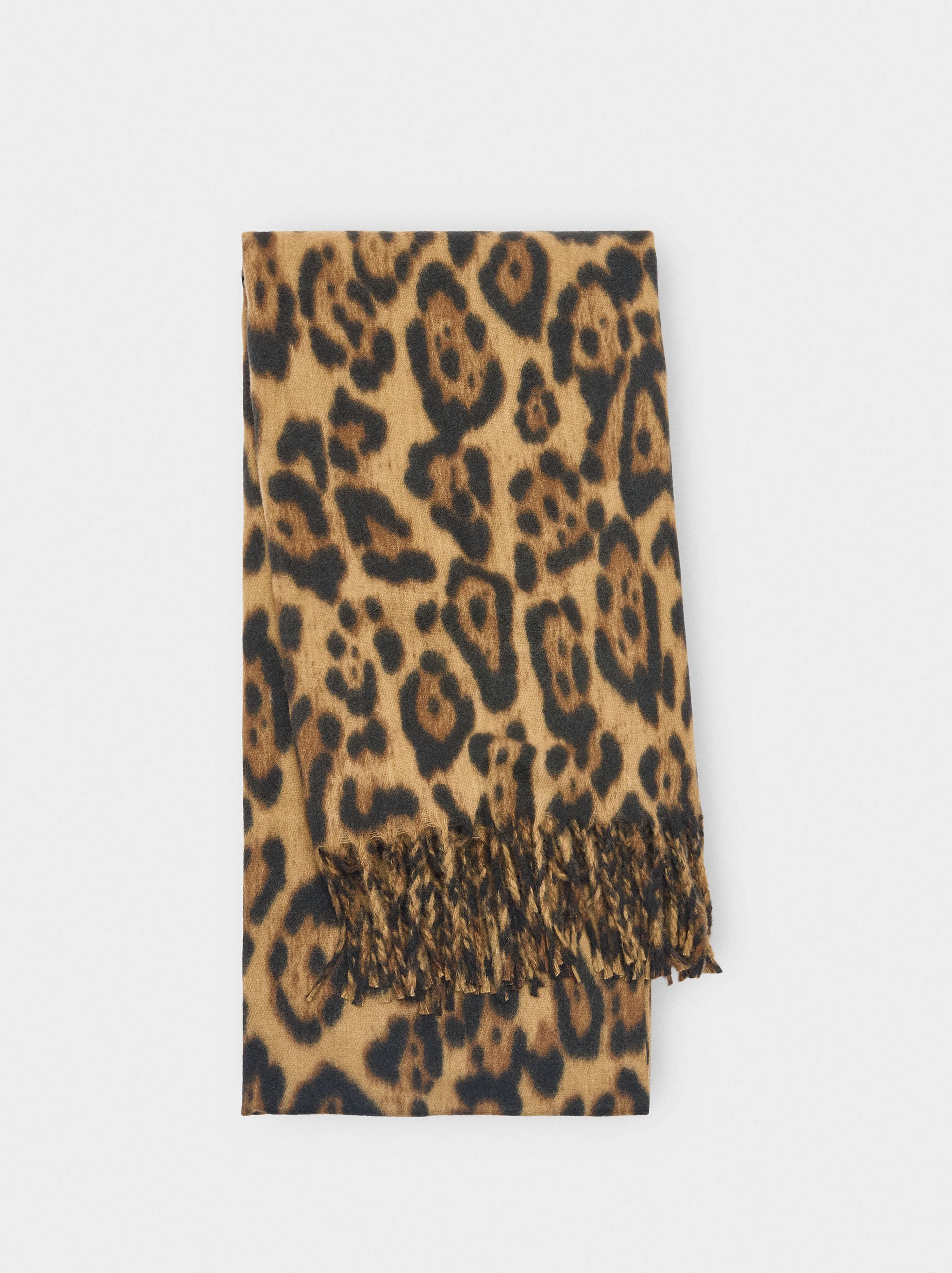 Bufanda Estampado De Animal