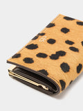 Cartera De Piel Estampado Animal