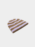 Gorro De Rayas Con Dobladillo