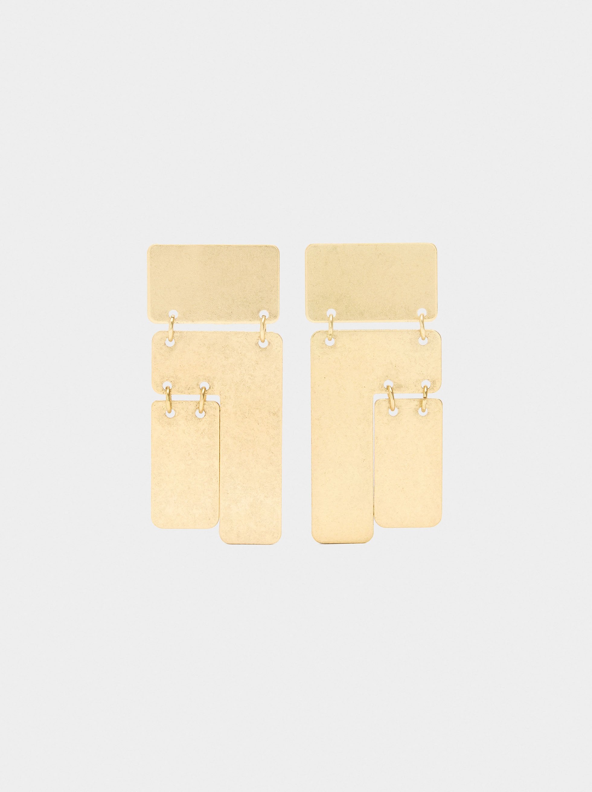 Pendientes Maxi Rectangulares