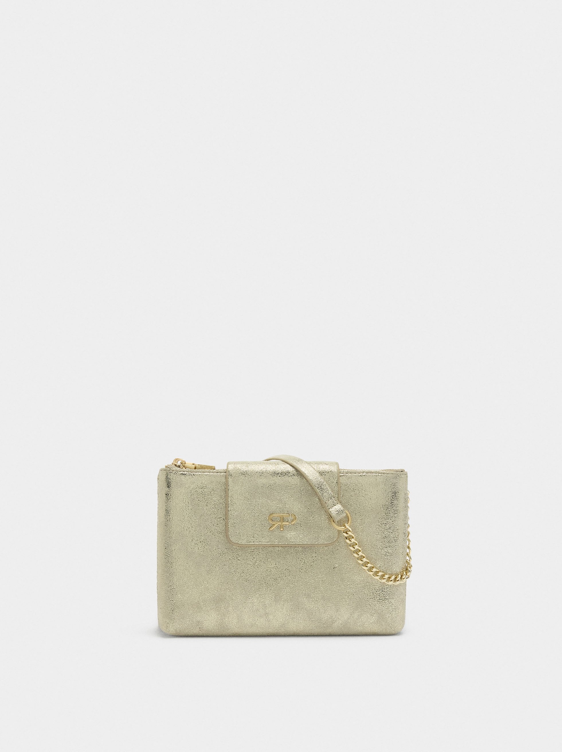 Bolso Bandolera De Metalizado