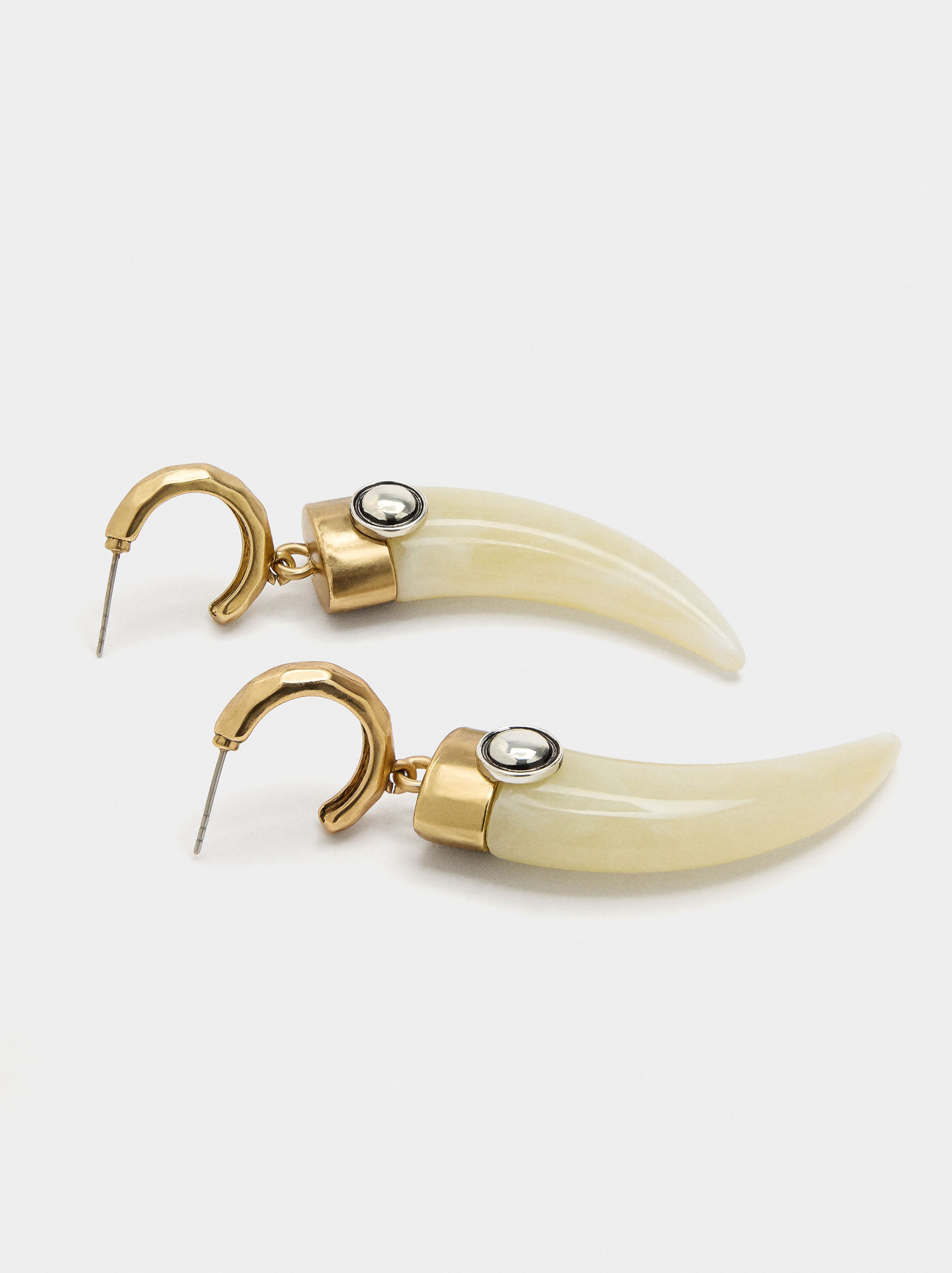 Aros Maxi Colgante De Cuerno