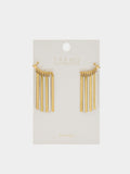 Pendientes Maxi De Barras Bicolor