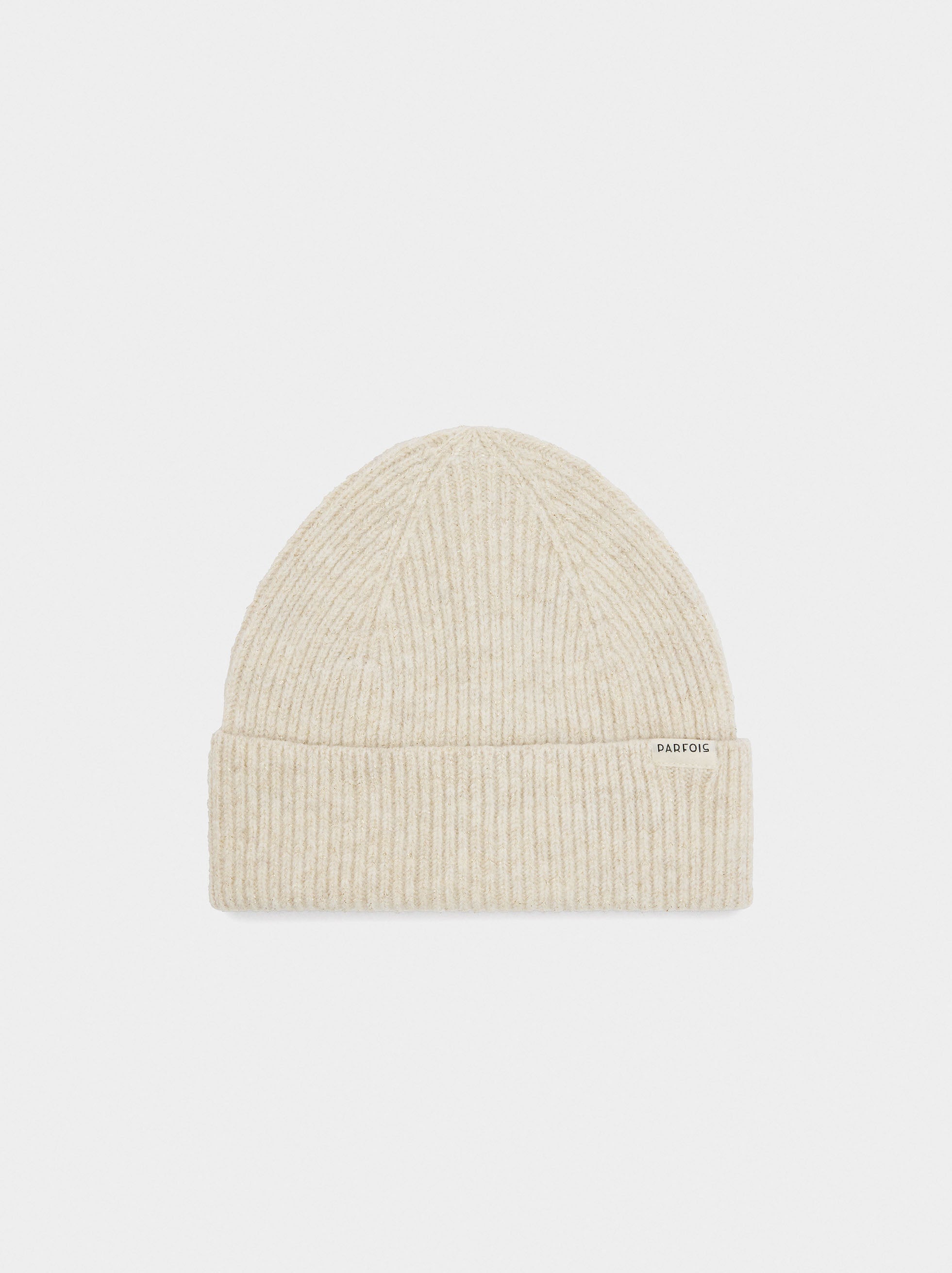 Gorro Canalado Con Dobladillo