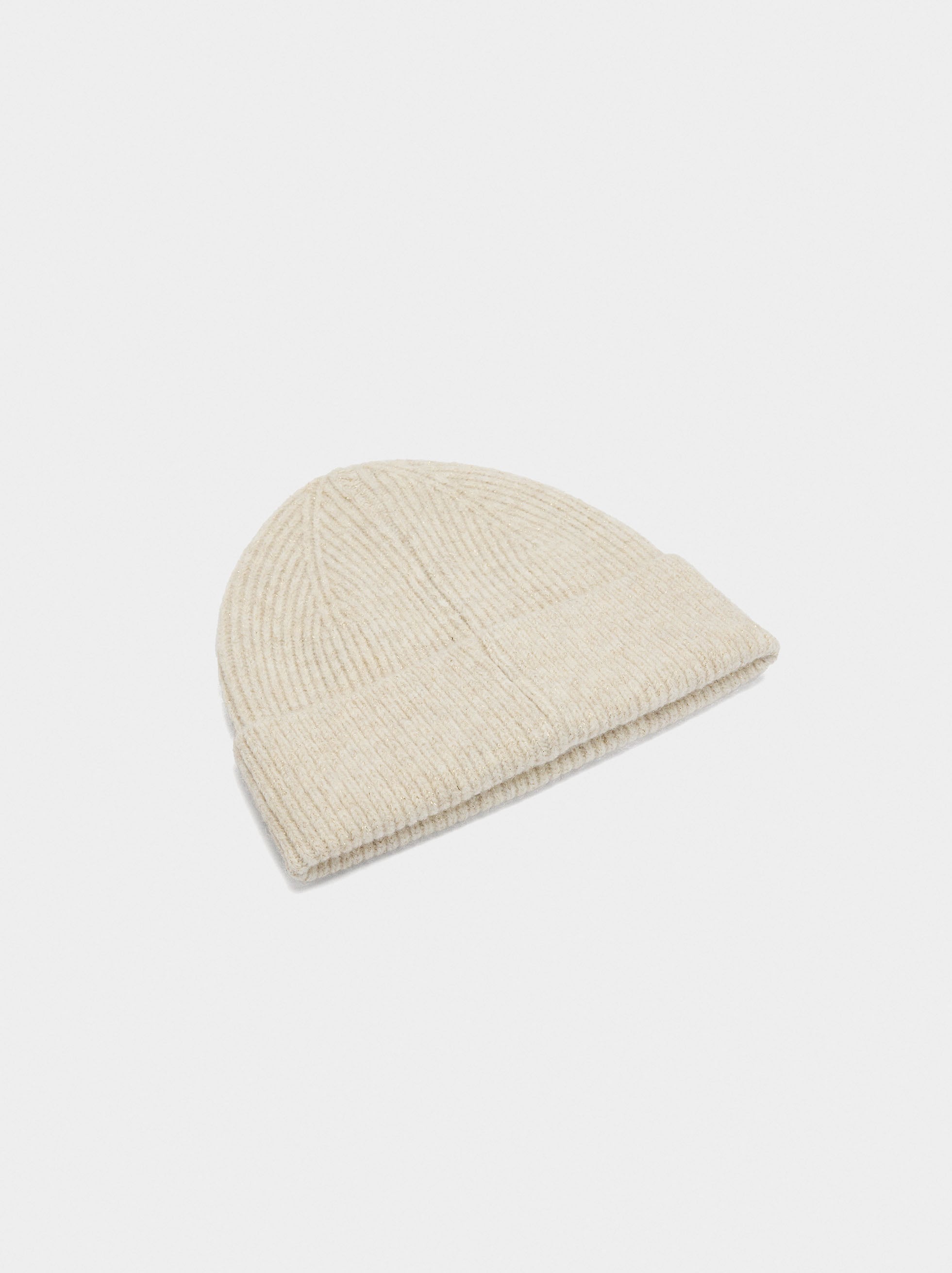 Gorro Canalado Con Dobladillo