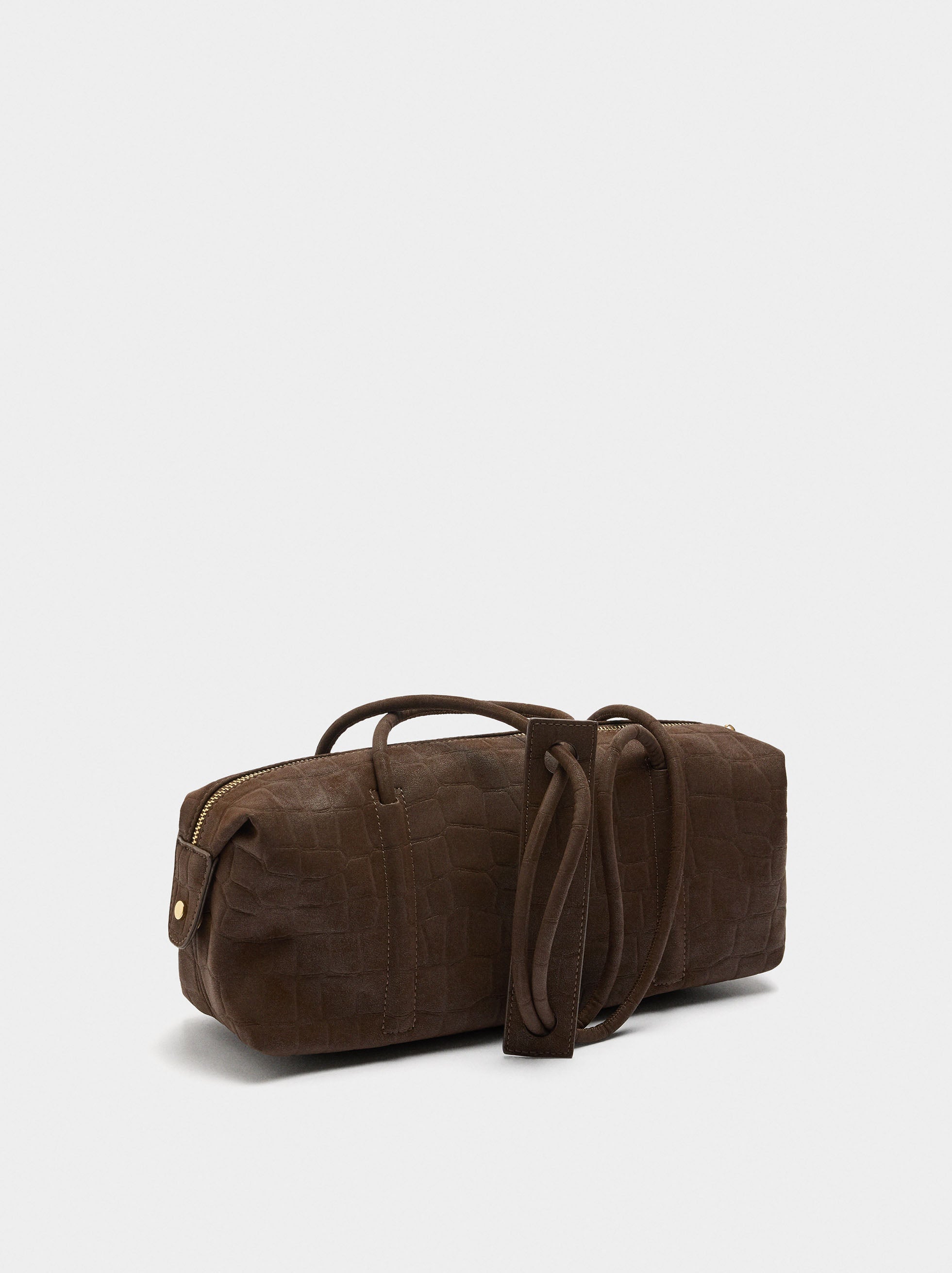 Bolso De Hombro Grabado Animal